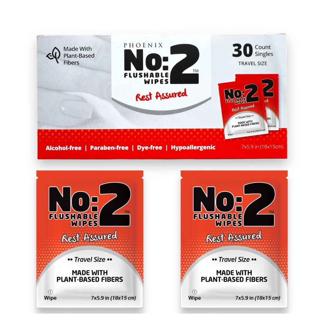 No: 2 Flushable Wet Wipes – Number2 Wipes